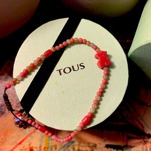 Tous Tibet bracelet with gemstones.